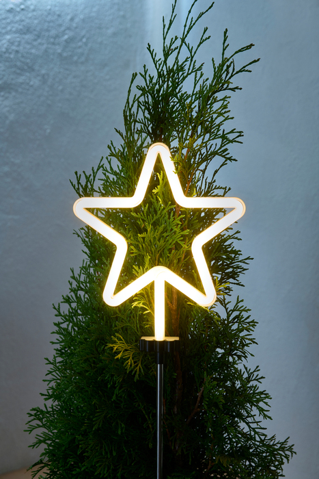 Neonstjerne med 87 LED 19 cm